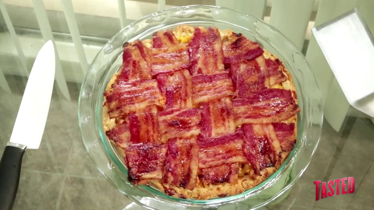 Bacon Mac 'n Cheese Pie Recipe