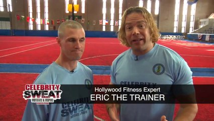 Military training with Celebrity Sweat