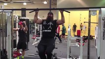 CSweat Weekly Challenge -  The Capital One Viking Does Beard Pull-Ups