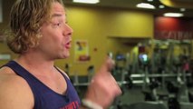 Celebrity Sweat Golds Gym 05