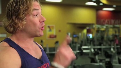 Celebrity Sweat Golds Gym 05