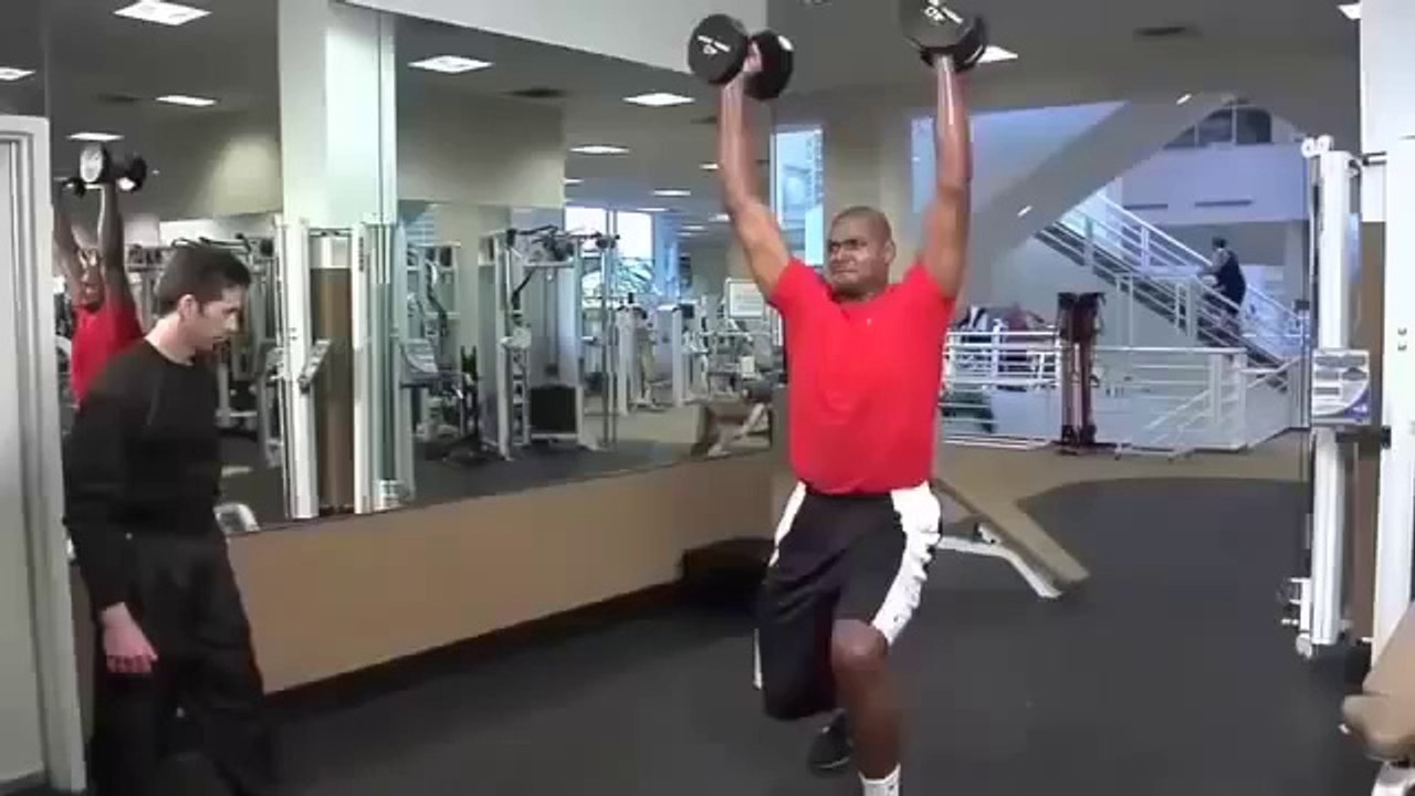 Workout with Andrew Bynum