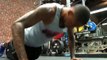DeSean Jackson and Eric the Trainer workout legs