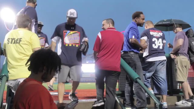 Celebrity Sweat Softball Challenge and Nelly, 2013