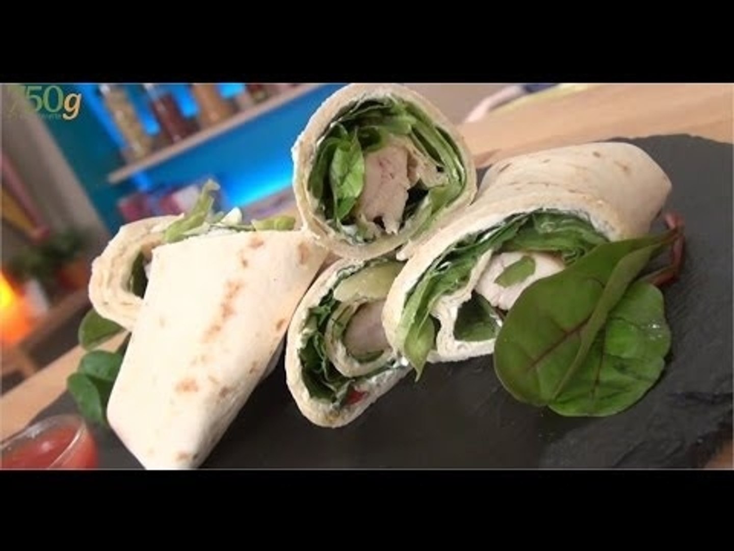Recette De Wrap Au Poulet 750 Grammes Video Dailymotion