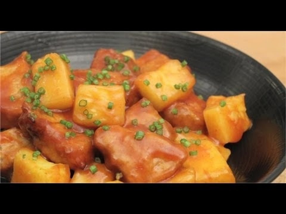 Recette de Porc à l'aigre doux - 750 Grammes