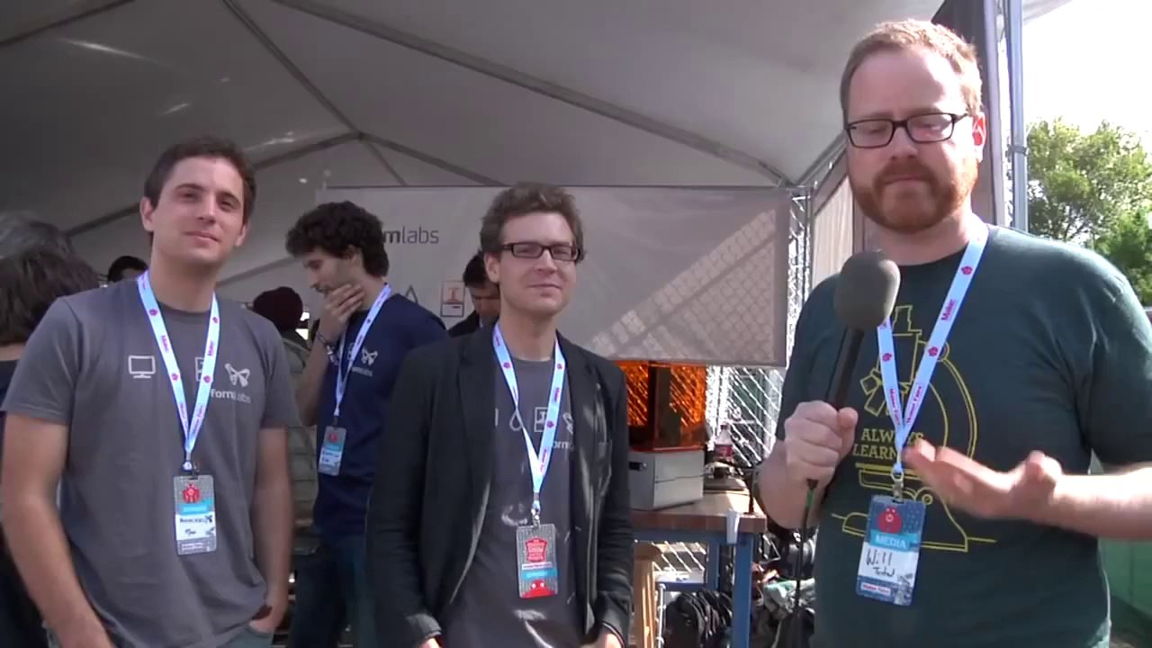 World Maker Faire 2012: Formlabs Form 1 3D Printer