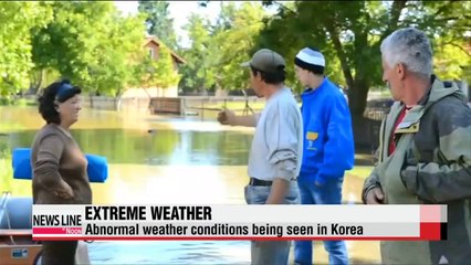Climate change having effect on Korean peninsula
