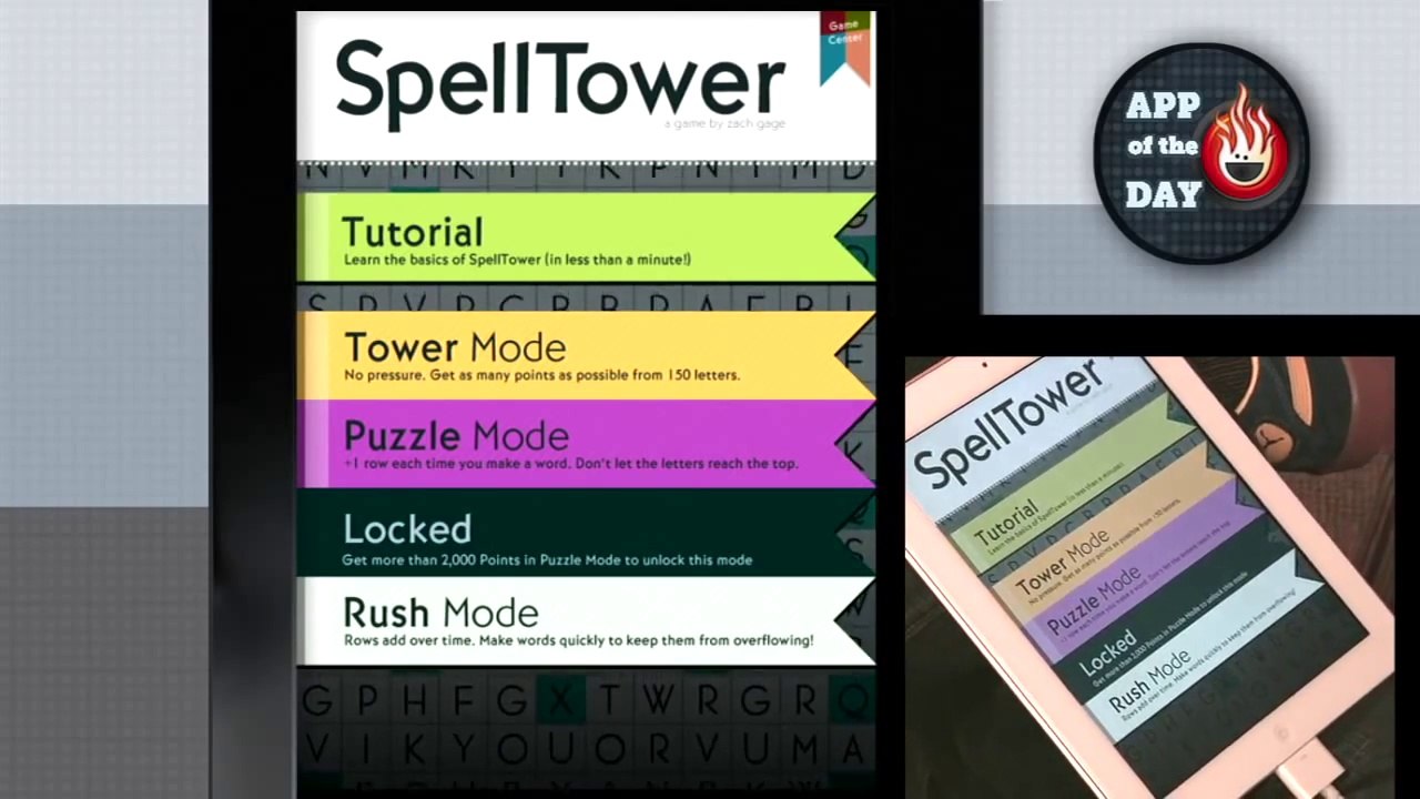 App of the Day: SpellTower