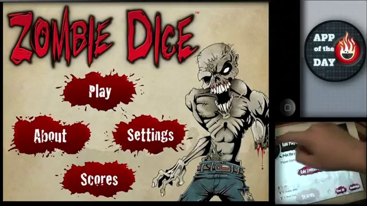 App of the Day: Zombie Dice