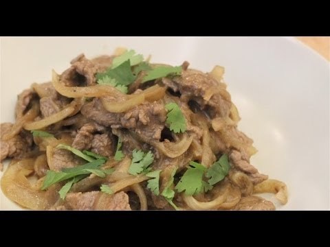 Recette de Boeuf aux oignons à la Chinoise - 750 Grammes