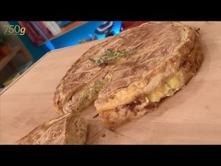 Recette de la Tourte au saumon et aux poireaux - 750 Grammes