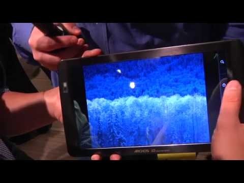 Hands-On with Archos Android Internet Tablets