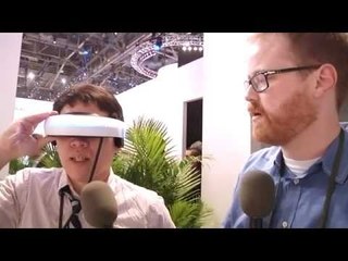 Hands-On Sony OLED 3D Headset (Tested @ CES)