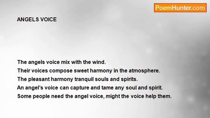 Darryl K. Porter - AN ANGEL'S VOICE