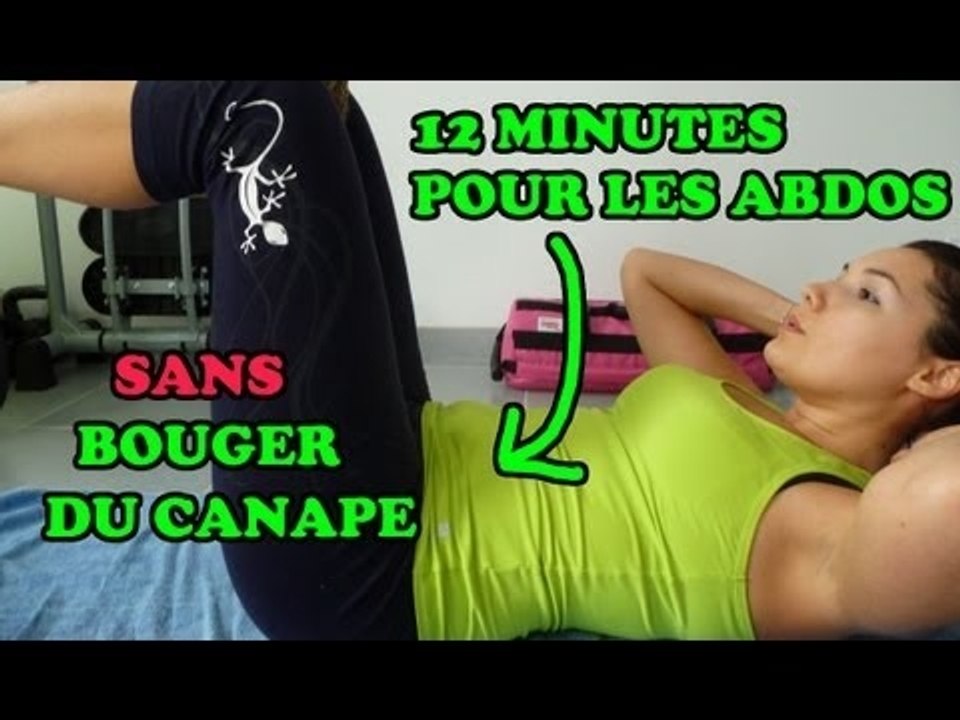 Fitness à la maison : 12 minutes pour les abdos sans bouger de son canapé