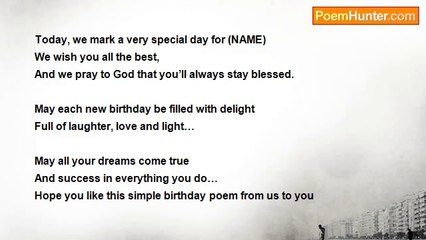 Amor Olorvida - Birthday (1)