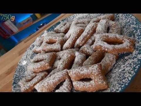 Recette de Bugnes ou beignets de carême - 750 Grammes