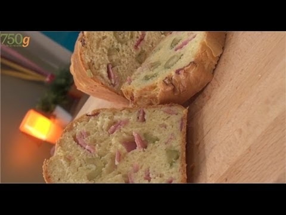 Recette du Cake jambon olives - 750 Grammes