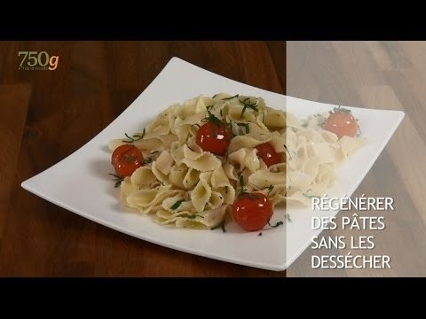 Comment réhydrater des pâtes sans les déssécher ? - 750 Grammes