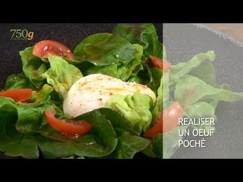 Réaliser un oeuf poché à la vapeur - 750 Grammes