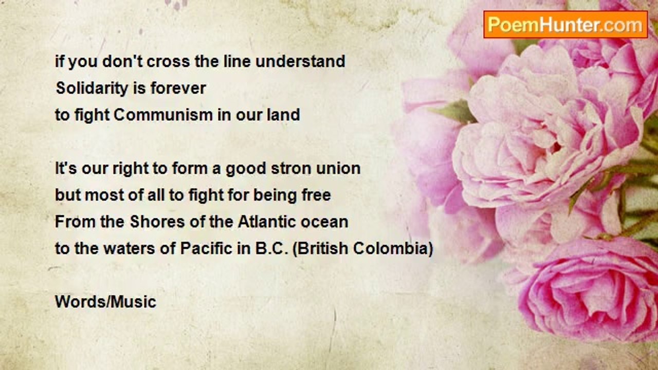 Paul Henry Dallaire - A song for Lech Walesa
