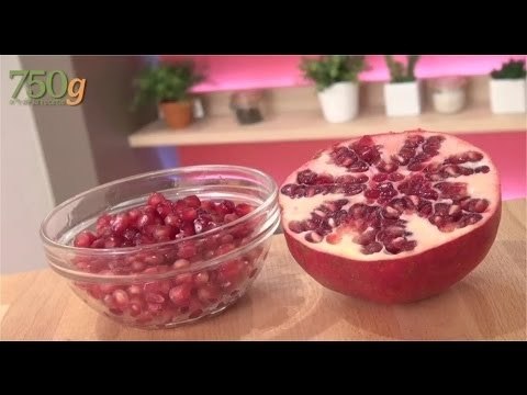 Comment préparer et égrainer une grenade ? - 750 Grammes