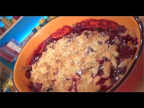 Recette de Crumble aux fruits rouges - 750 Grammes