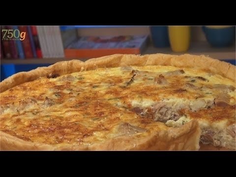 Recette de Tarte au thon - 750 Grammes