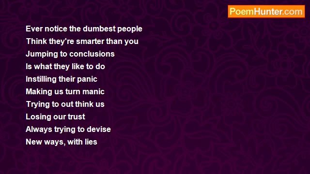 james d nall,jr - Jumping to Conclusions