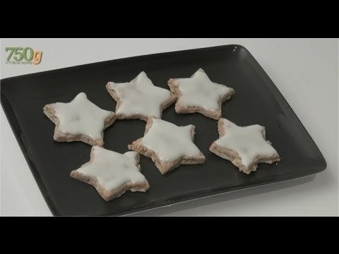 Recette d'Etoiles à la cannelle ou Zimtsterne - 750 Grammes