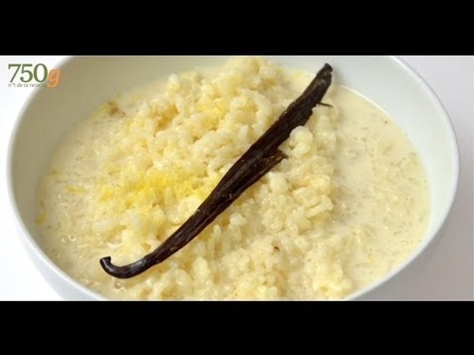 Recette de Riz au lait au micro-ondes - 750 Grammes