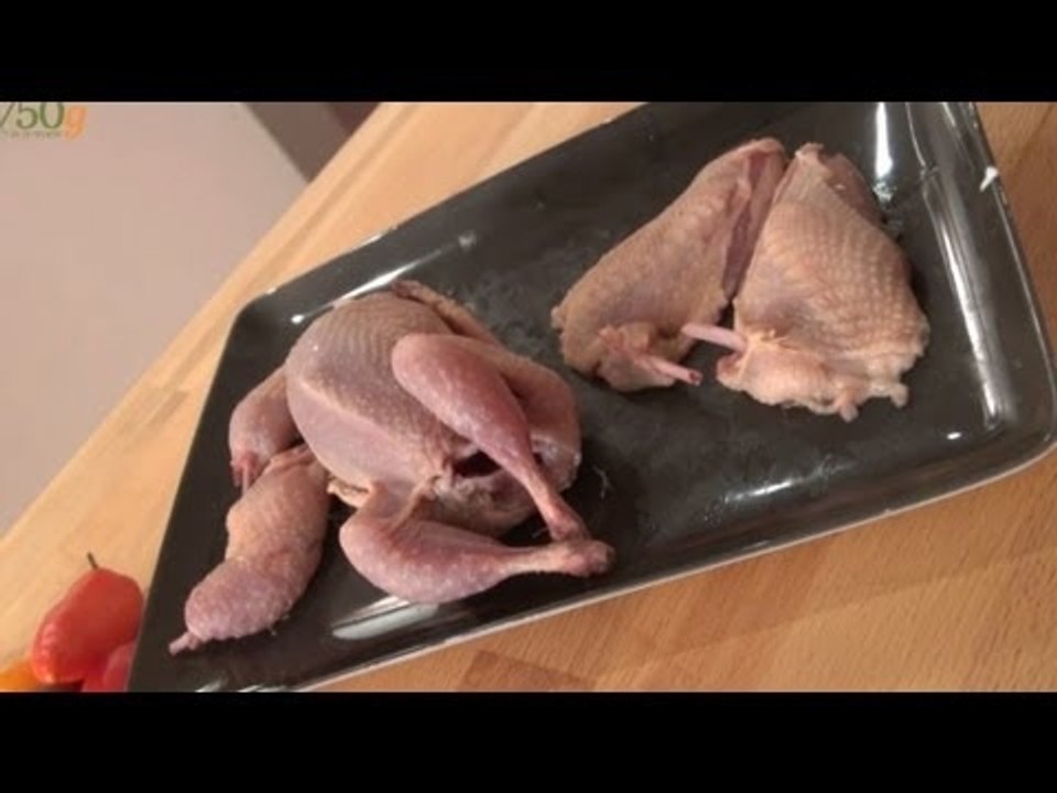 Comment découper une caille comme un chef ? - 750 Grammes