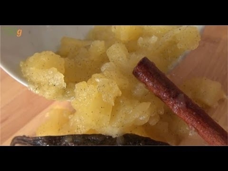 Recette de Compote de pommes au micro-ondes- 750 Grammes