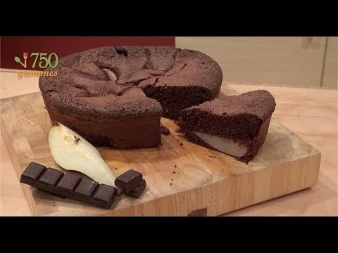 Recette de Gâteau Poires & Chocolat - 750 Grammes