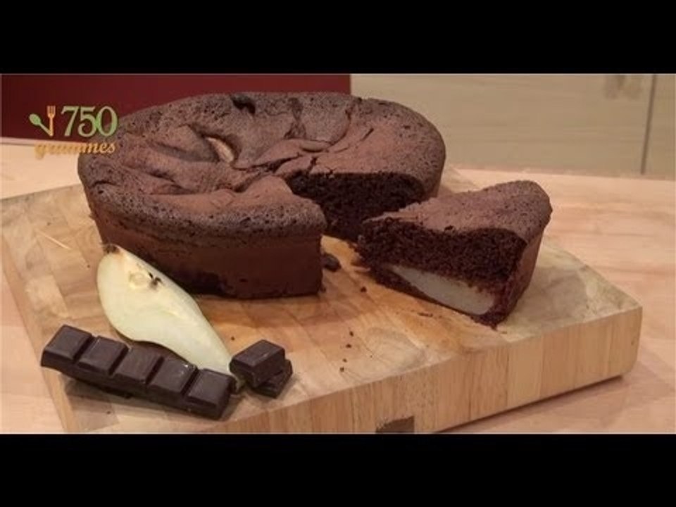 Recette de Gâteau Poires & Chocolat - 750 Grammes