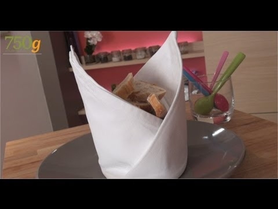 Pliage de serviettes façon mitre - 750 Grammes