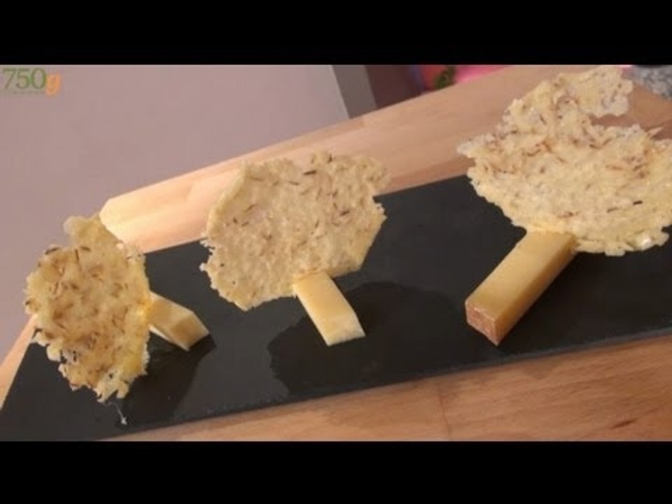 Recettes de Tuiles au fromage - 750 Grammes