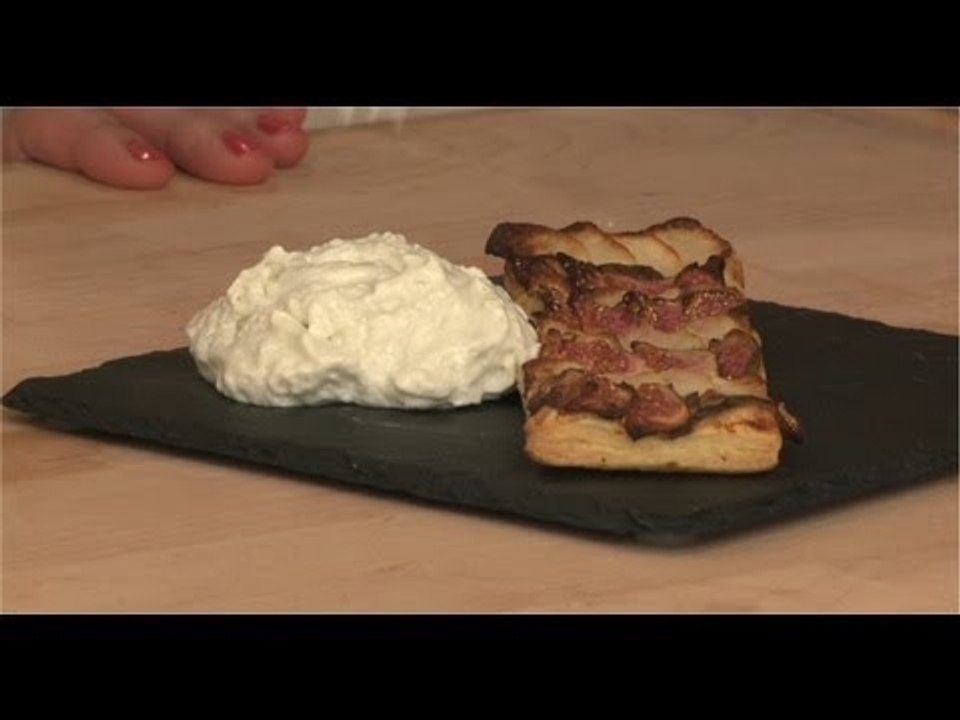 Recette de Tarte figues et poires et sa chantilly à la Fourme d'Ambert- 750 Grammes