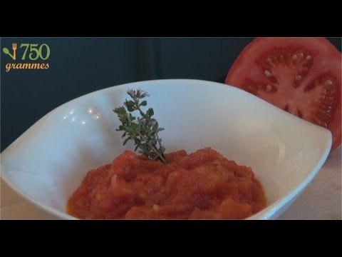 Recette de Concassé de tomates - 750 Grammes