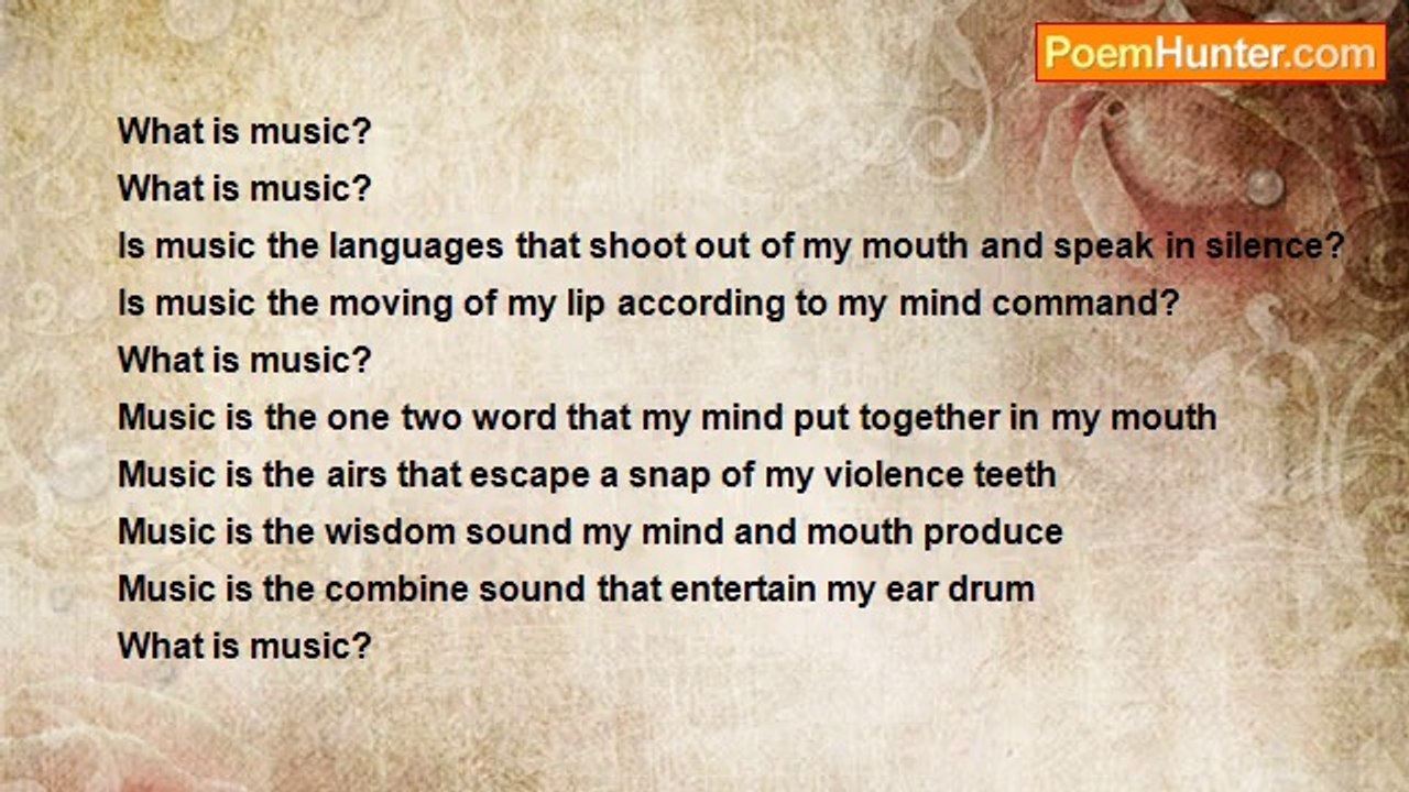 robert otim - what is music