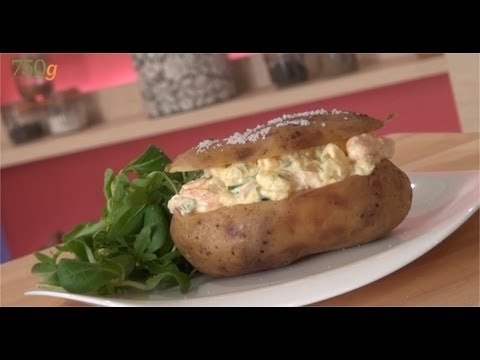 Recette de Pommes de terre au four au saumon fumé - 750 Grammes