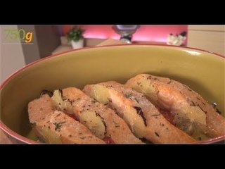 Recette de Saumon au four - 750 Grammes
