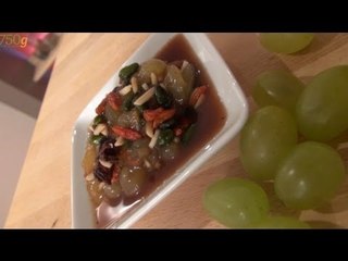 Recette de Condiment au raisin et aux épices - 750 Grammes