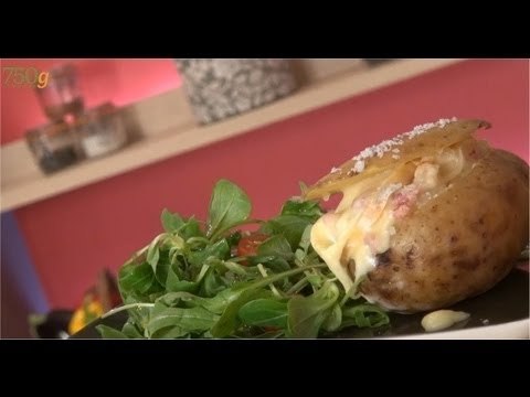 Recette de Pommes de terre au four façon tartiflette - 750 Grammes