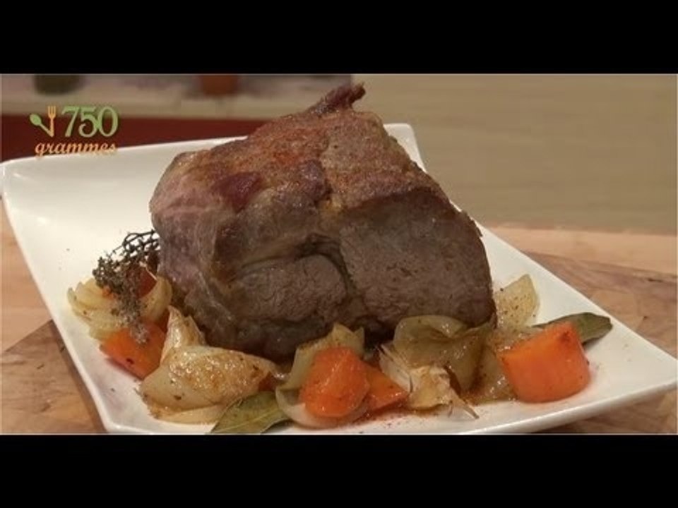 Recette de Rôti de porc moelleux - 750 Grammes
