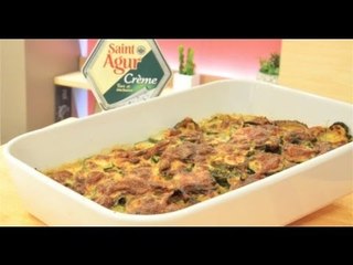 Gratin de courgettes à la crème de Saint-Agur - 750 Grammes