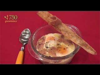 下载视频: Oeuf cocotte au foie gras - 750 Grammes