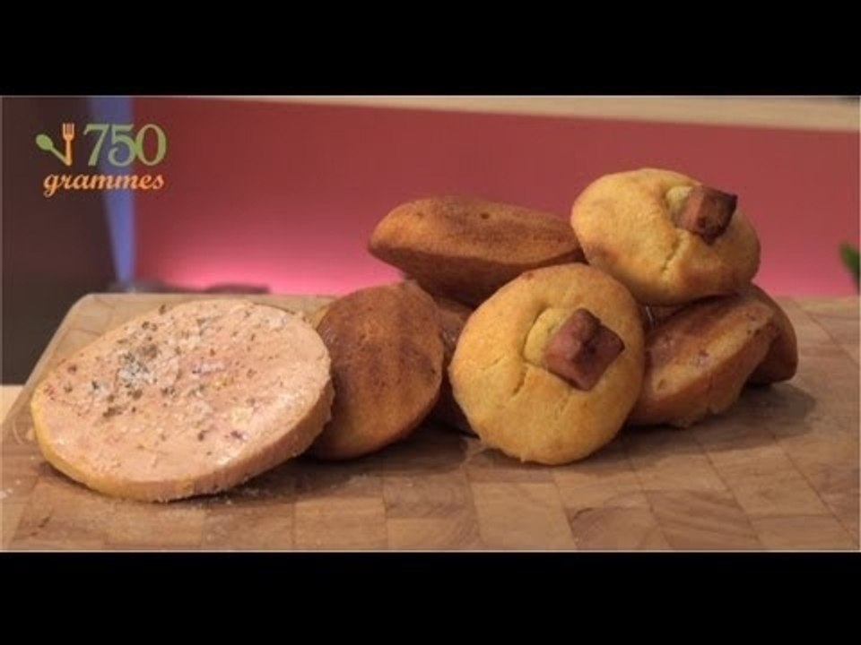 Recette de Madeleines au foie gras - 750 Grammes