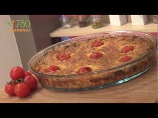 Recette de Quiche sans pâte - 750 Grammes